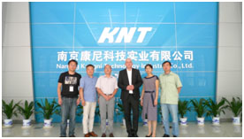 德國沙爾特寶公司領導蒞臨康尼參觀指導